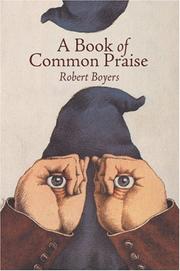 Cover of: A book of common praise