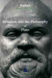 Cover of: Initiation into the Philosophy of Plato