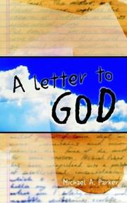 Cover of: A Letter to God