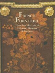 Cover of: French Furn. from the Hillwood Collection (The Hillwood Collection Series)