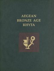 Cover of: Aegean Bronze Age Rhyta (Prehistory Monograpahs)