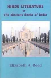 Cover of: Hindu Literature by Elizabeth A. Reed, Elizabeth A. Reed