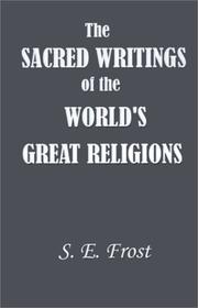 Cover of: The Sacred Writings of the World