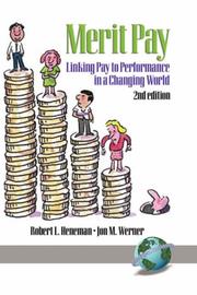 Cover of: Merit pay by Robert L. Heneman