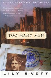Cover of: Too Many Men: A Novel