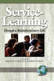 Cover of: Service-Learning Through a Multidisciplinary Lens (HC) (Advances in Service-Learning Research, V. 2) by Shelley Billig