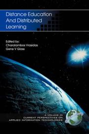 Cover of: Distance Education and Distributed Learning (PB) (Current Perspectives on Applied Information Technologies)