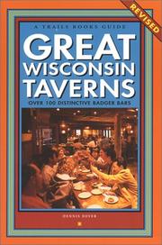 Cover of: Great Wisconsin Taverns: Over 100 Distinctive Badger Bars (Trails Books Guide)