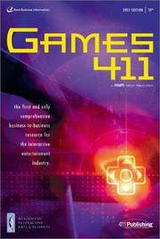 Cover of: Games 411: 2003 Edition