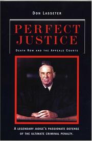 Cover of: Perfect Justice by Don Lasseter