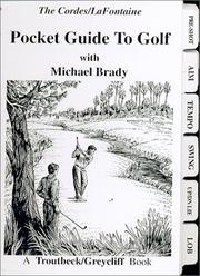 Cover of: Pocket Guide to Golf by Ron Cordes, Gary Lafontaine, Michael Brady, Brady Cordes, Ron Cordes, Gary Lafontaine, Michael Brady, Brady Cordes