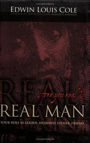 Cover of: Real Man by Edwin Louis Cole