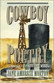 Cover of: Cowboy poetry | Jane Morton