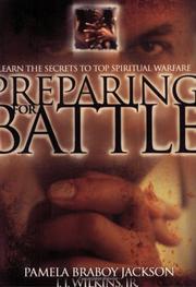 Cover of: Preparing for Battle by Pamela Braboy Jackson, J. J. Wilkins