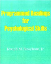 Cover of: Programmed Readings on Psychological Skills