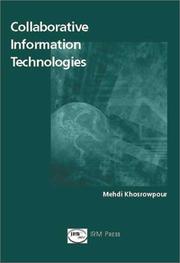 Cover of: Collaborative Information Technologies | Mehdi Khosrow-Pour