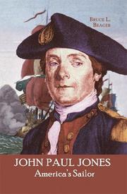 Cover of: John Paul Jones by Bruce L. Brager
