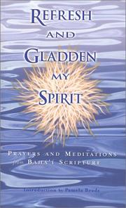 Cover of: Refresh and Gladden My Spirit by Pamela Brode