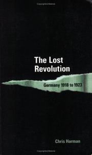 The Lost Revolution by Chris Harman