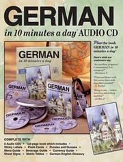 GERMAN in 10 minutes a day® AUDIO CD (10 Minutes a Day) by Kristine K. Kershul