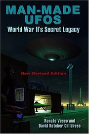 Cover of: Man-Made UFOs by Renato Vesco, David Hatcher Childress