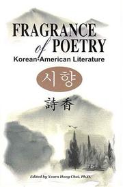Cover of: Fragrance of poetry: Korean-American literature