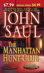 Cover of: The Manhattan Hunt Club by John Saul