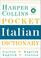 Cover of: Pocket Italian dictionary