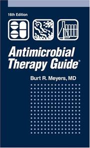 Cover of: Antimicrobial Therapy Guide by Burt R. Meyers