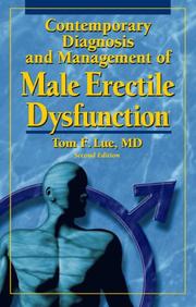 Cover of: Contemporary Diagnosis And Management of Male Erectile Dysfunction