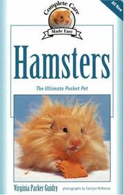 Cover of: Hamsters: The Ultimate Pocket Pet (Complete Care Made Easy)