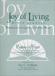 Cover of: Psalms of Faith (Joy of Living Bible Studies)