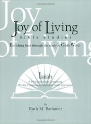 Isaiah  (Joy of Living Bible Studies) by Ruth M. Bathauer