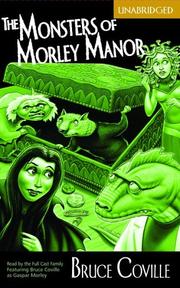 Cover of: The Monsters of Morley Manor by Bruce Coville