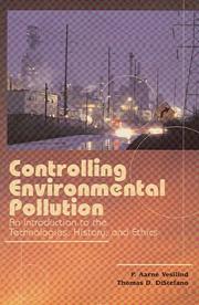 Cover of: Controlling Environmental Pollution by Aarne Vesilind, Thomas D Distefano