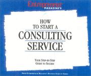 Cover of: How to Start a Consulting Service