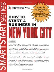 Cover of: How to Start a Business in New York City (Smart Start)