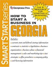 Cover of: How to Start a Business in Georgia (How to Start a Business in Georgia (Etrm))