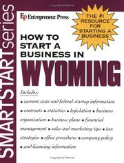 Cover of: How to start a business in Wyoming