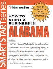 Cover of: How to start a business in Alabama
