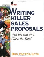 Cover of: Writing Killer Sales Proposals (Entrepreneur Mentor Series)