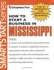 Cover of: How to start a business in Mississippi