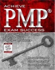 Achieve PMP exam success by Margaret Y. Chu