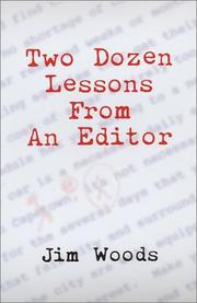 Front cover of Two Dozen Lessons from an Editor by Jim Woods