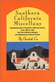 Cover of: Southern California miscellany