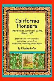 Cover of: California Pioneers