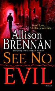 Cover of: See no evil: A Novel