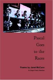 Cover of: Pascal Goes To The Races by Janet McCann