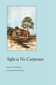 Cover of: Sight Is No Carpenter