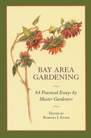 Cover of: Bay Area gardening | 